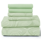 6Pc Paisley Microfiber Sheet Set