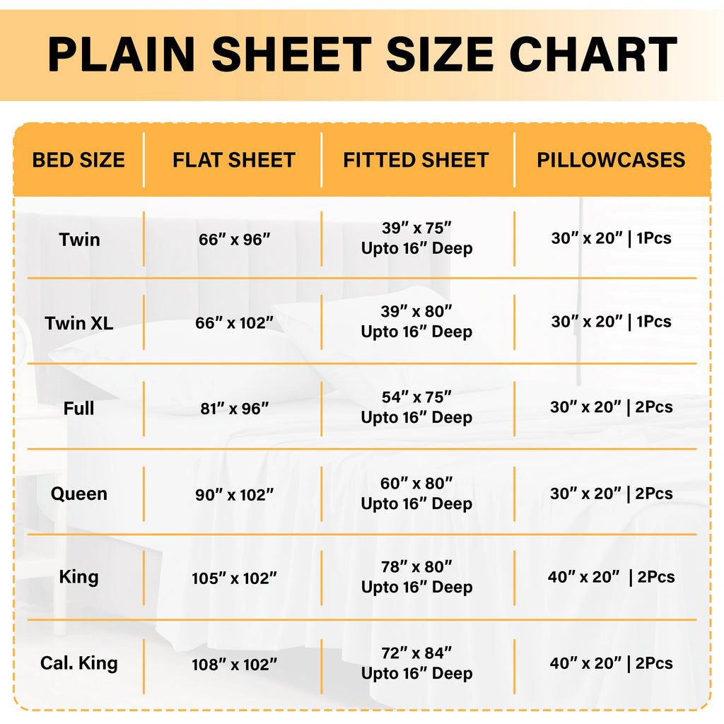 6Pc Microfiber Solid Sheet Set