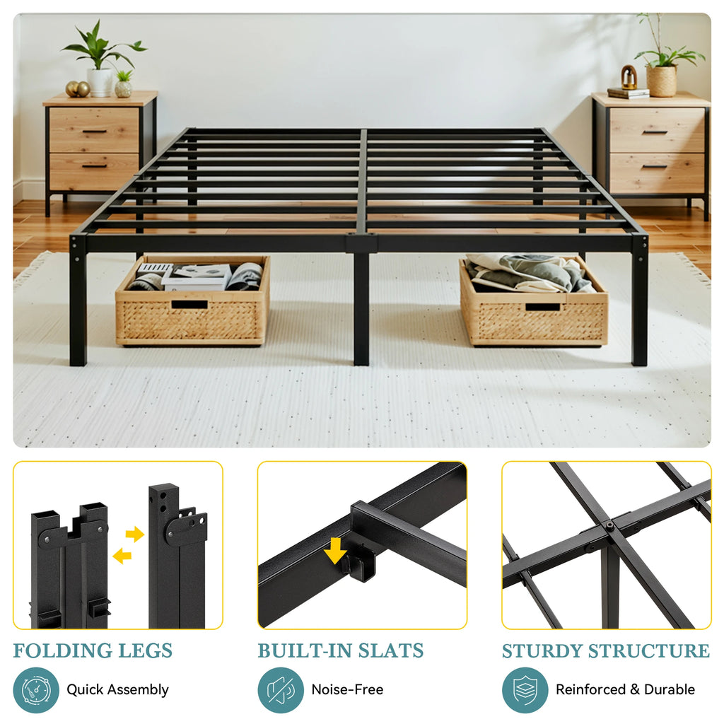 Metal Platform Bed Frame