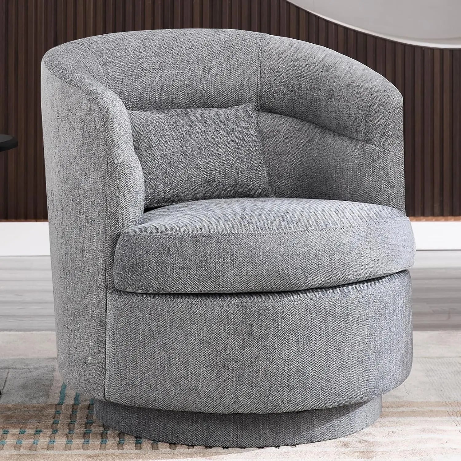 360° Swivel Barrel Chair Set 2