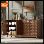 Sideboard Buffet Cabinet with 4-Door Storage