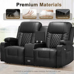 Dual Reclining Loveseat with Storage