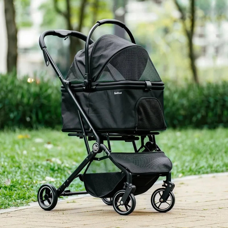 4 Wheels Pet Stroller
