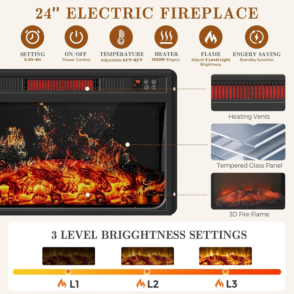 Tv Stand Electric Fireplace