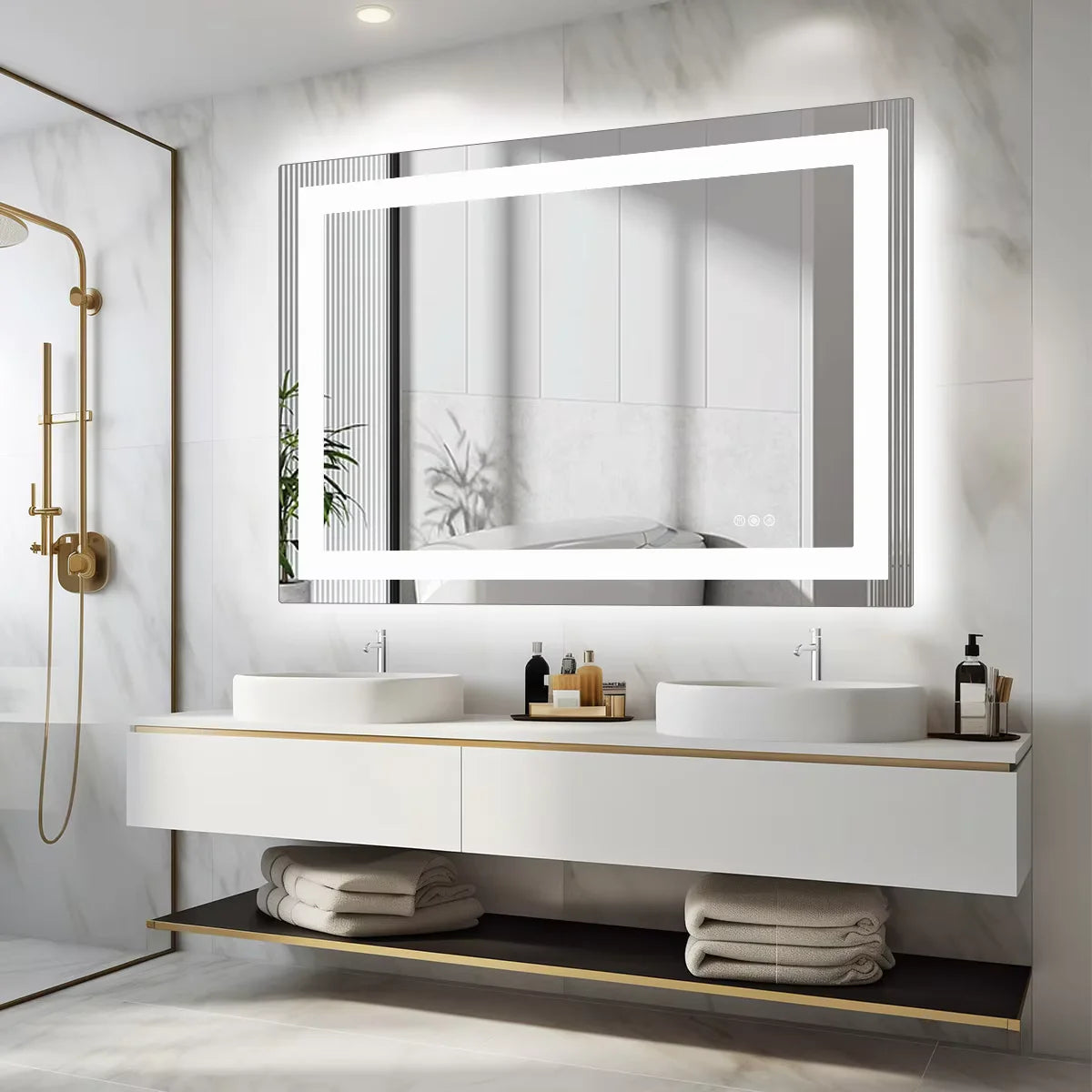 36"x 24" LED Bathroom Vanity Mirror