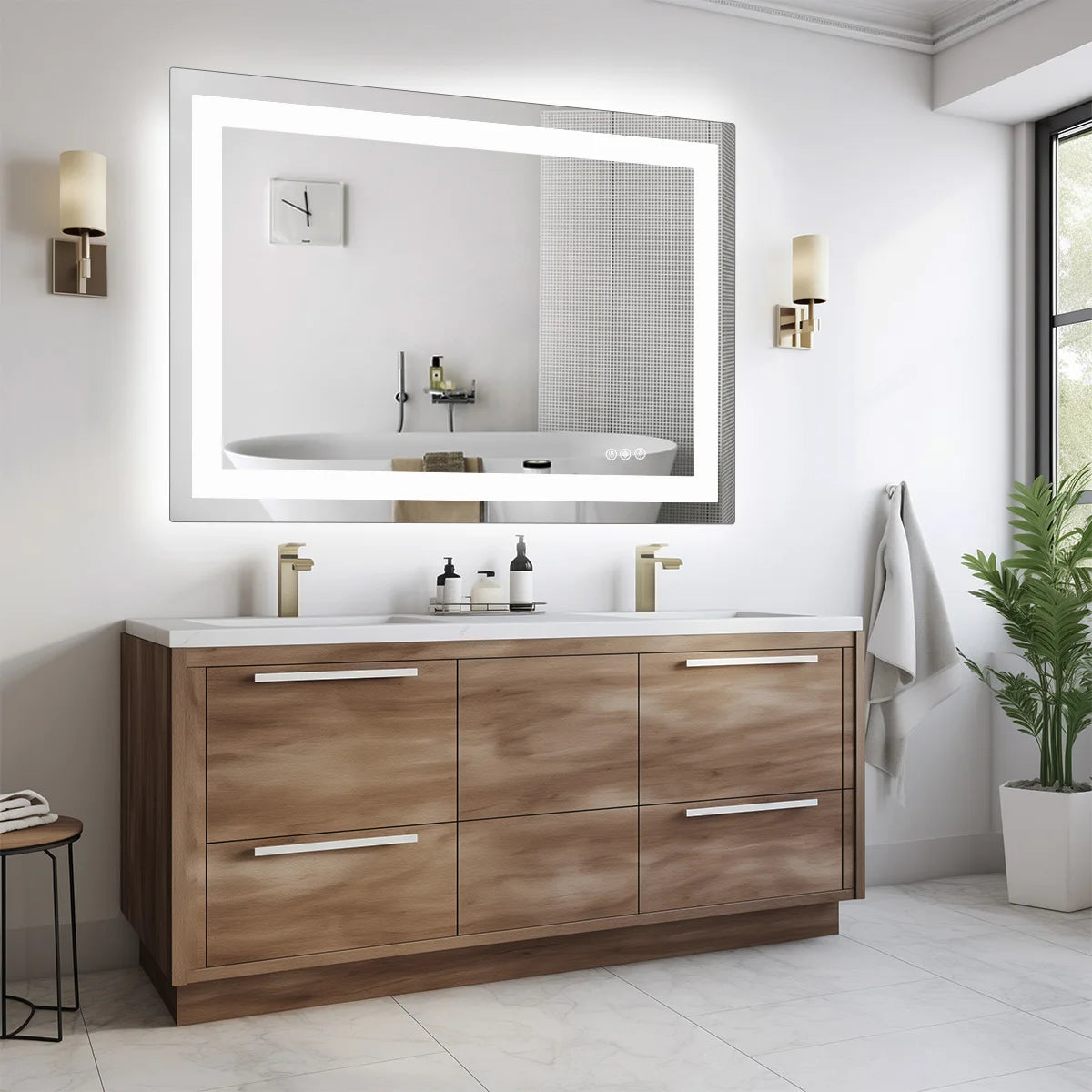 36"x 24" LED Bathroom Vanity Mirror