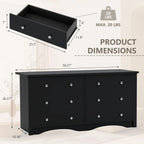 6 Drawer Dressers