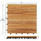 Wood Interlocking Flooring