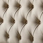 Queen Size,  Upholstered Tufted Headboard,