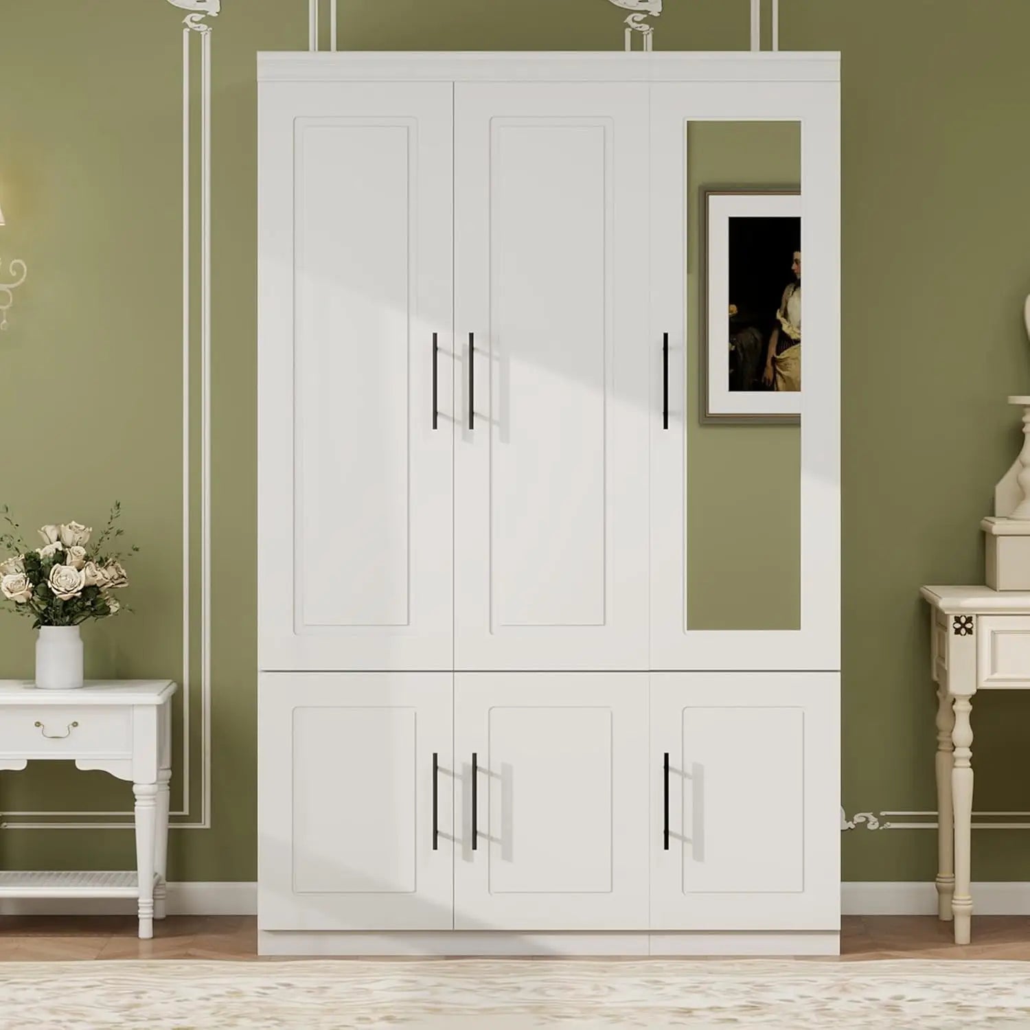 Corner Armoire Wardrobe Closet