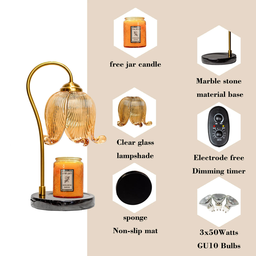 Flower Candle Warmer