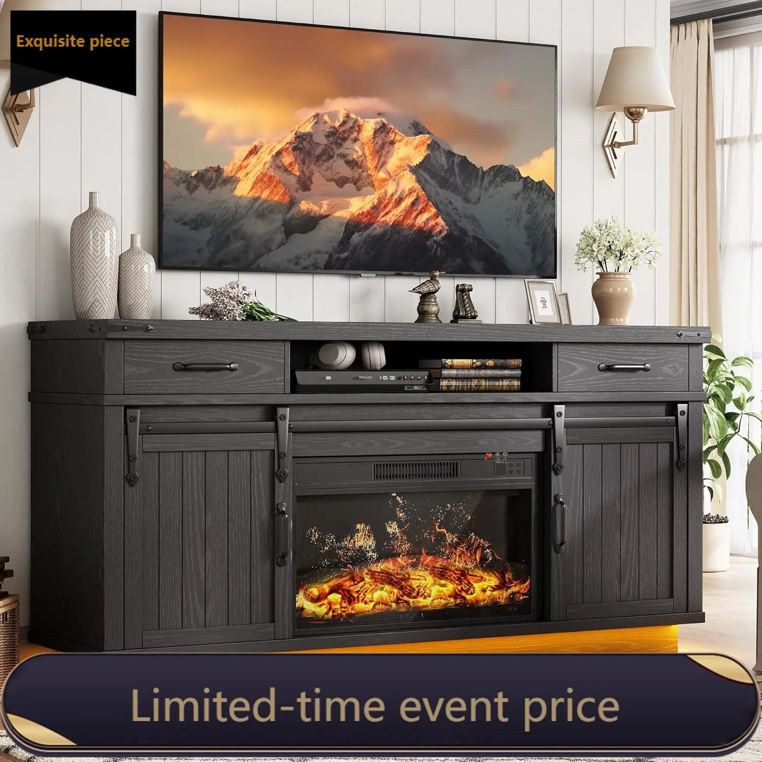 Tv Stand Electric Fireplace