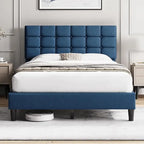 Upholstered Bed Frame,  Queen Bed