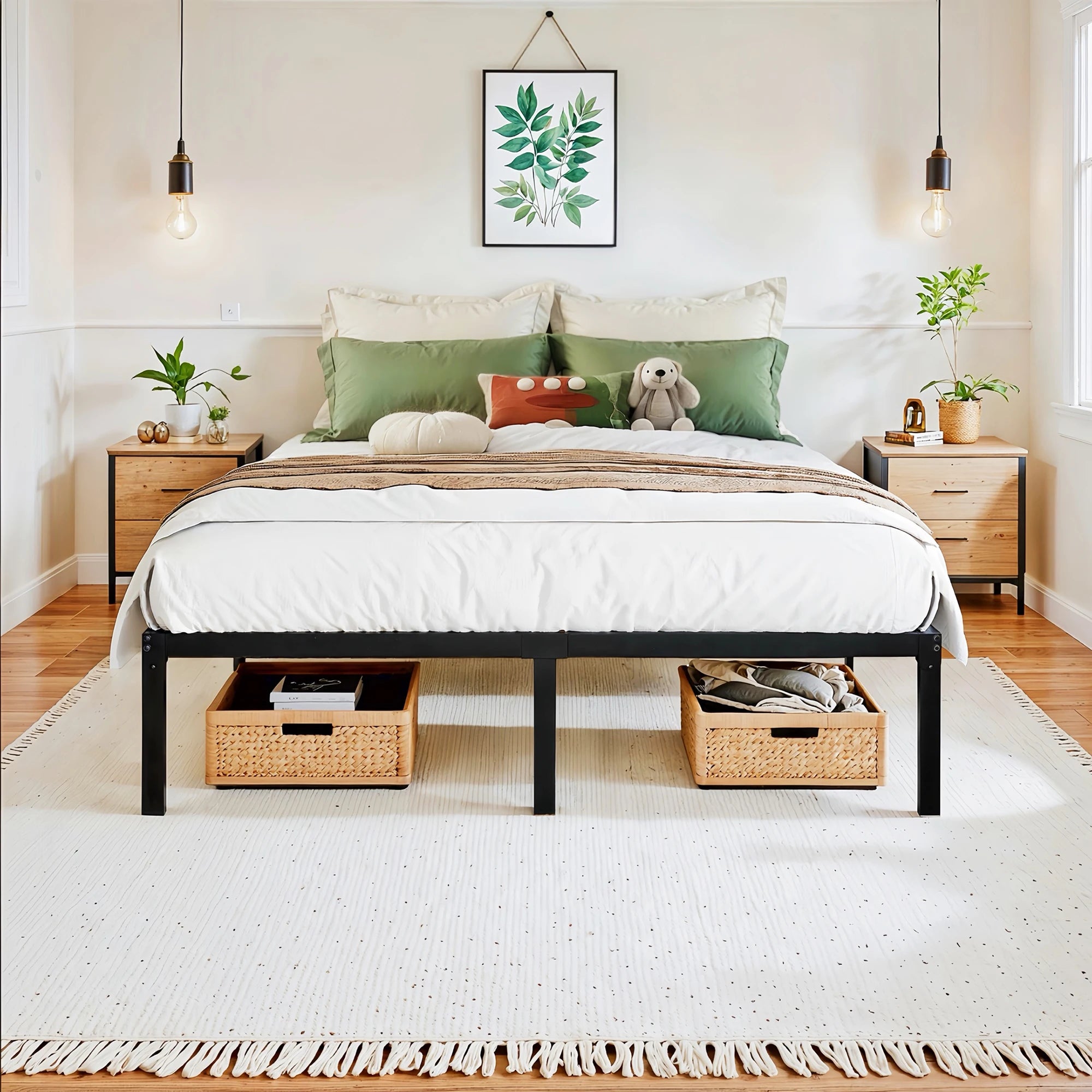 Metal Platform Bed Frame