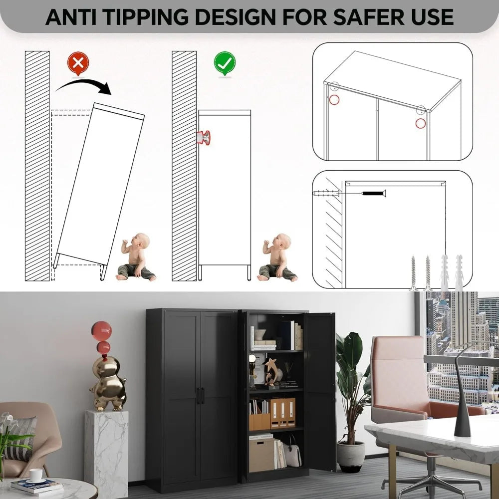 Metal Pantry Cabinet