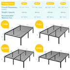 Metal Platform Bed Frame
