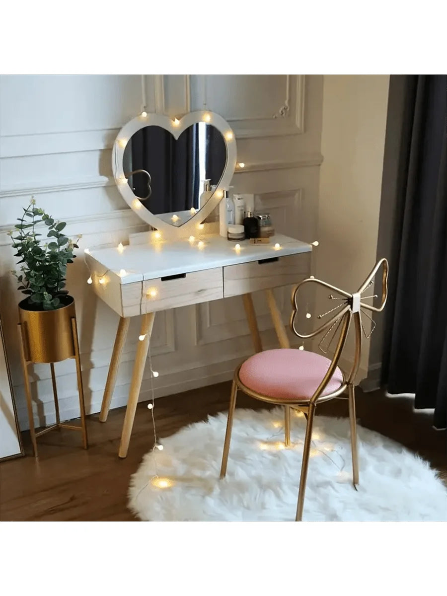 Makeup Vanity Girl Chairs Stool