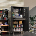 Garage Storage Cabinet, Metal Tool Storage Cabinet
