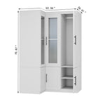 Corner Armoire Wardrobe Closet