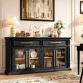 63" Large Sideboard Buffet Cabinet