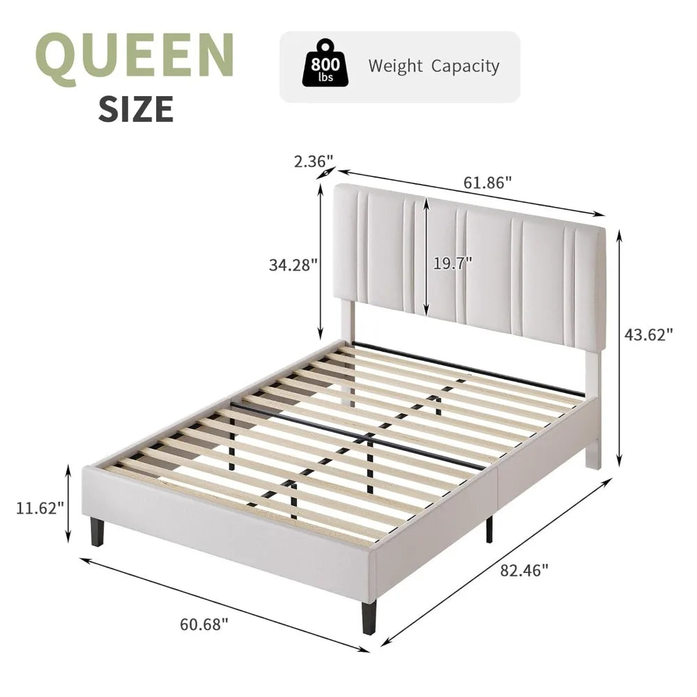 Bed Frame With Headboard
