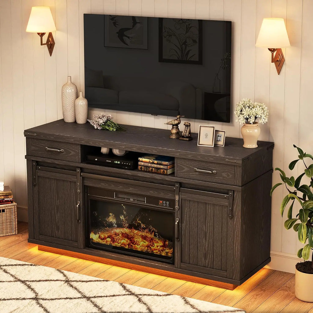 Tv Stand Electric Fireplace