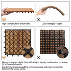 Wood Interlocking Flooring