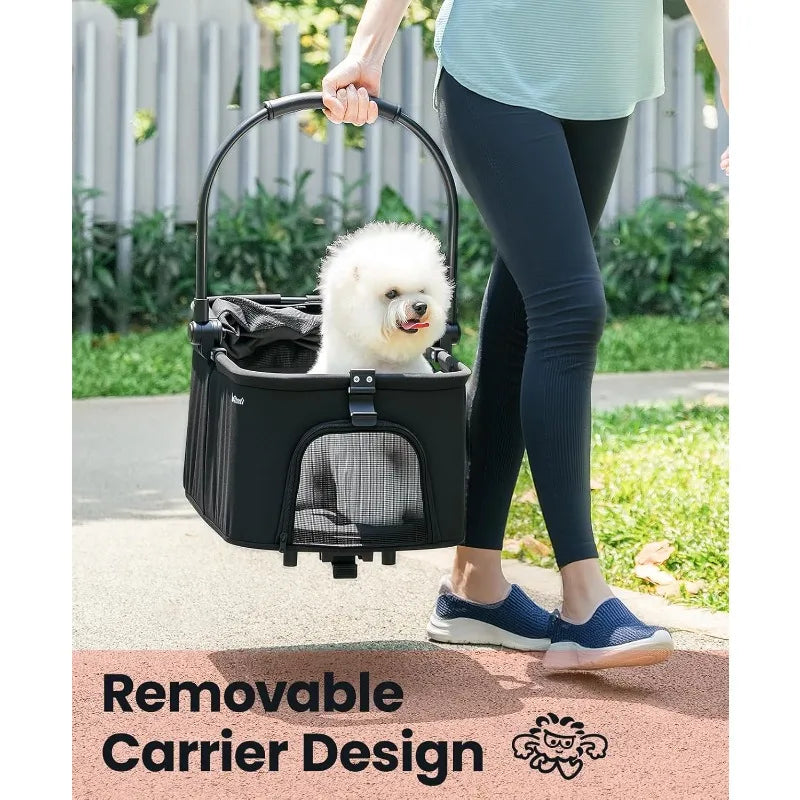 4 Wheels Pet Stroller