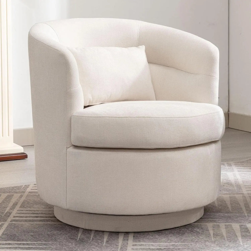 360° Swivel Barrel Chair Set 2