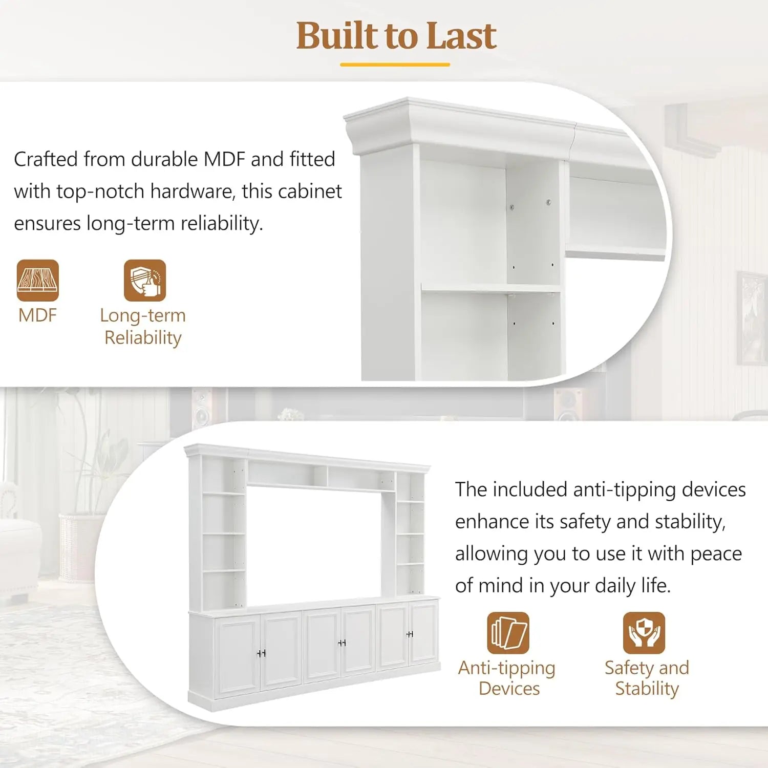 4-Piece Entertainment Center