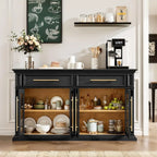 63" Large Sideboard Buffet Cabinet