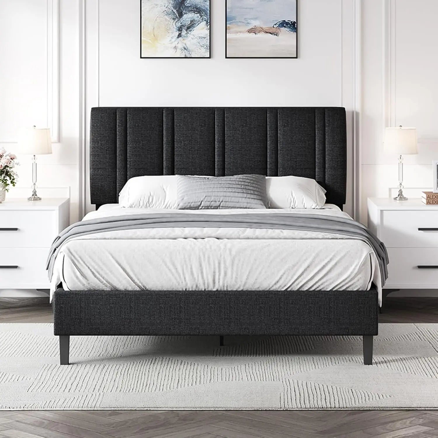 Bed Frame With Headboard