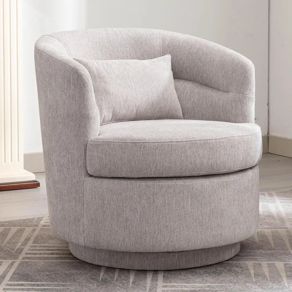 360° Swivel Barrel Chair Set 2