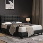 Upholstered Bed Frame,  Queen Bed