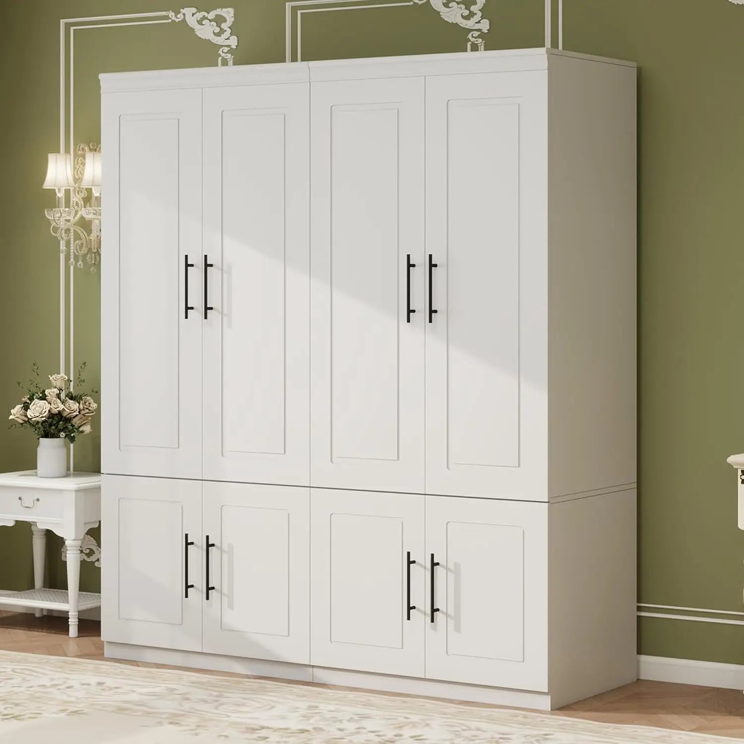 Corner Armoire Wardrobe Closet