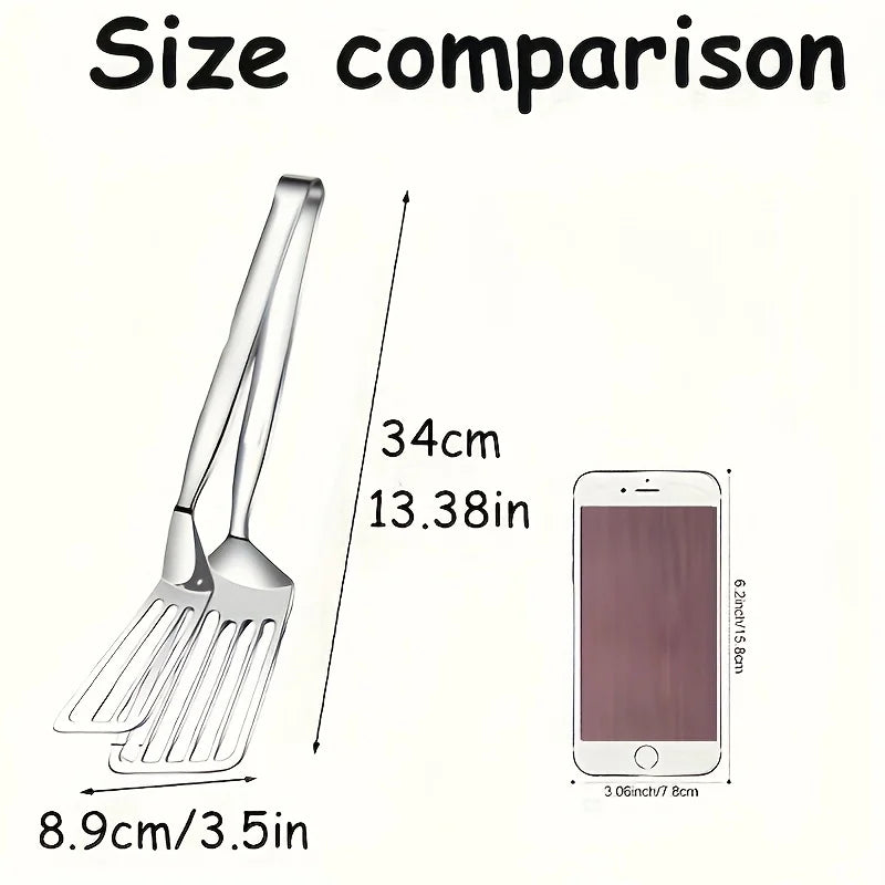 Stainless Steel Steak Tongs