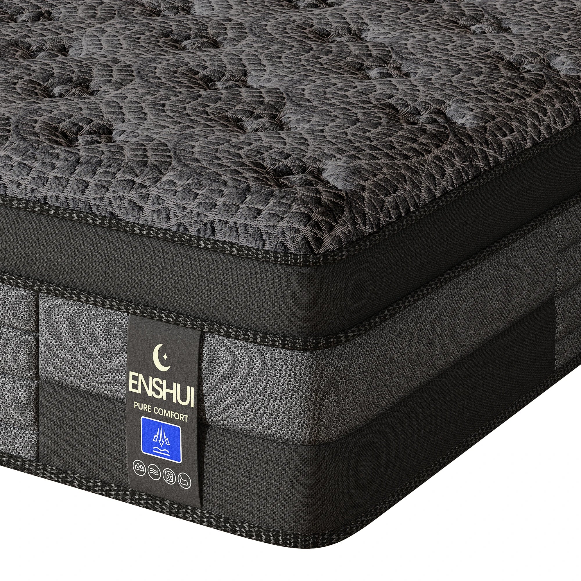 12"14"Memory Foam Mattress Queen King Size,