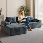 Sofa with Oversized Chaise