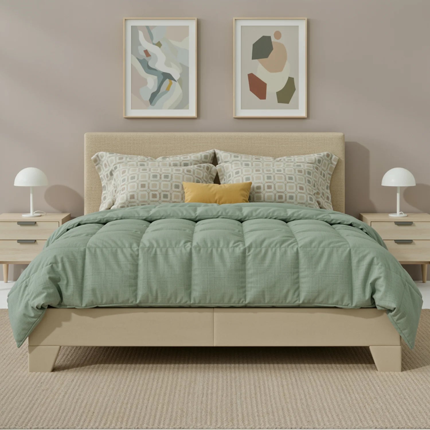 Adjustable Upholstered Bed Frame