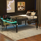 Full Wood Gaming Bed Desk